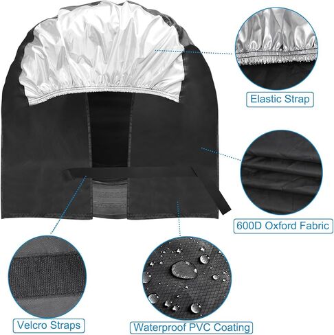 AVNICUD Tire Covers 4 Pack - Waterproof Anti-UV Snow Sun Rain Tire Covers for Truck, SUV, Trailer, Camper, RV, Tough Tire Wheel Protector, Universal Fits 27-29 Inch Tire Diameter in Kuwait