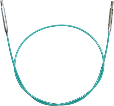 Knitter's Pride-Mindful Swivel Cords 30" (40" W/Tips)-Teal -KP800605 in Saudi Arabia