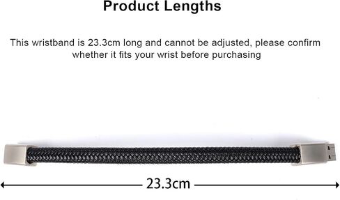 USB Flash Drive Leather Wristband Shape 128GB USB 2.0 U Disk Braided Rope Bracelet Memory Stick Portable Metal Data Storage Thumb DriveUSB Jump Drive for Laptop PC SmartTV Car Audio Music Player in Kuwait
