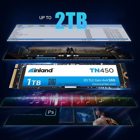 INLAND TN470 1TB NVMe SSD PCIe 4.0 Gen4x4 Internal Gaming Solid State Drive in Kuwait