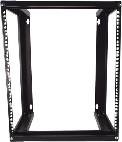 CNAweb 12U Wall Mount Open Frame 19" Server Equipment Rack 12 inch Depth – Black in Kuwait