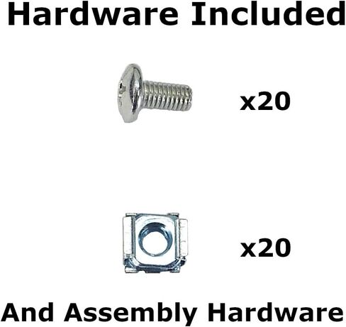 CNAweb 12U Wall Mount Open Frame 19" Server Equipment Rack 12 inch Depth – Black in Kuwait