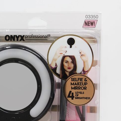 مرآة مكياج سيلفي من أونيكس بروفيشنال سيلف أوير مع مشبك عالمي، يمكن ربطها بالهاتف الخلوي، والخزانات وغيرها in Kuwait