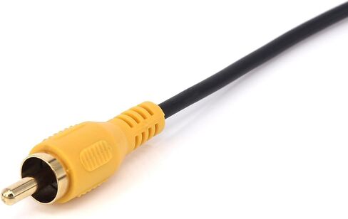 Yeebline 6Ft 3.5mm 1/8 بوصة قابس ذكر أحادي إلى RCA ذكر جاك كابل الصوت مطلي بالذهب (1) in Kuwait