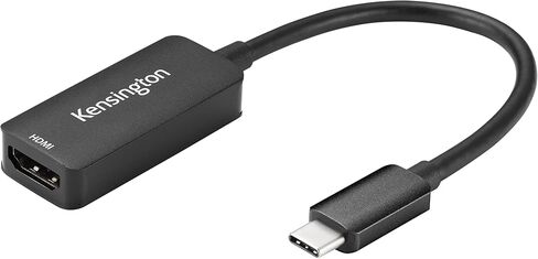 Kensington CV4200H USB-C to HDMI Adapter up to 8K@60Hz or 4K@120Hz, Portable USB C/Thunderbolt 3/4 to HDMI Adapter for USB C Devices (K34052WW) in Saudi Arabia