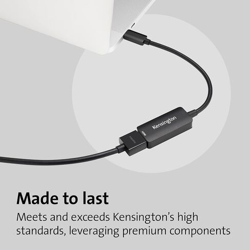 Kensington CV4200H USB-C to HDMI Adapter up to 8K@60Hz or 4K@120Hz, Portable USB C/Thunderbolt 3/4 to HDMI Adapter for USB C Devices (K34052WW) in Saudi Arabia