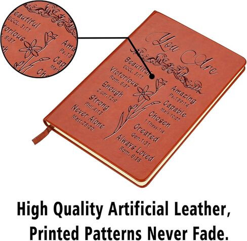 johsbyd الهدايا المسيحية الجلود دفتر الكتاب المقدس الآية الإيمان دفتر الكتابة الدينية للنساء الرجال هدية المسيحية ملهمة الدينية للأصدقاء الأسرة (كورنثوس 13: 7) in Kuwait