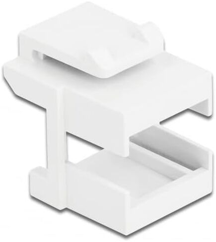 5er Link Technology Wall Plate Fiber Optic Optic Keystone Jack Coupler Insert for Duplex LC or Simplex SC couplers (Coupler not Included) (Pack of 24) in Saudi Arabia