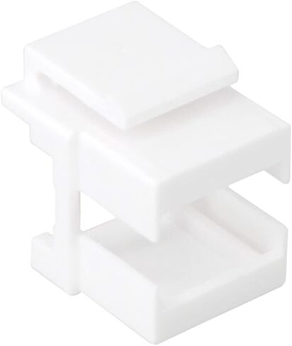 5er Link Technology Wall Plate Fiber Optic Optic Keystone Jack Coupler Insert for Duplex LC or Simplex SC couplers (Coupler not Included) (Pack of 24) in Saudi Arabia