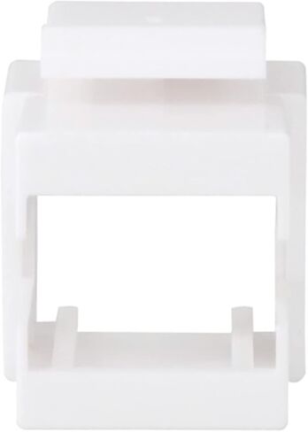 5er Link Technology Wall Plate Fiber Optic Optic Keystone Jack Coupler Insert for Duplex LC or Simplex SC couplers (Coupler not Included) (Pack of 24) in Saudi Arabia