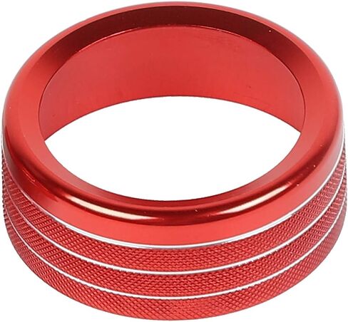 Voodonala for Ford F150 Air Conditioner Switch CD Button Knob for F150 2013 2014(Aluminum Alloy Red) in Saudi Arabia