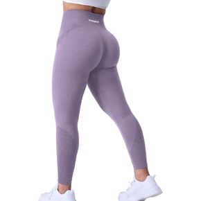 YEOREO Women Seamless Ozone Workout Leggings High Waisted Butt Lifting Recycled Yoga Pants