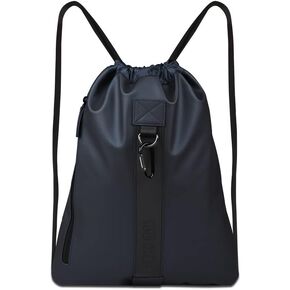 Reflective Drawstring Backpack Bag Sport Gym Sackpack (CREAMY) in Saudi Arabia