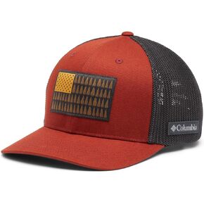 Columbia unisex-adult Tree Flag Mesh Ball Cap - High Crown
