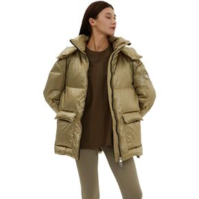 Fitouch Eileen Women's Oversized Down Puffer Coat Jacket | Side Vents | 700+ Fill Power