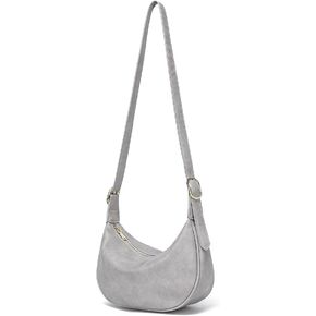 Small Crossbody Bags for Women, Crescent Shoulder Bag Dumpling Bag Half Moon Everyday Purse for Travel - Vegan Leather in Kuwait