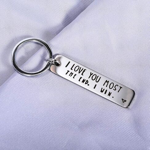 CINDYHE Couple Keychain I Love You Keychain for Boyfriend Girlfriend Husband Wife Keychain Gifts for Him Her in Kuwait