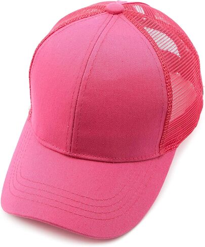 C.C Hatsandscarf Ponytail caps Messy Buns Trucker Plain Baseball Cap (BT-6) in Saudi Arabia