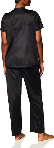 طقم بيجامة نسائي من التريكو المصنوع من النايلون بأكمام قصيرة موديل 90107 رائع in Kuwait