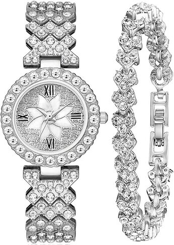 ADSBIAOYE Luxury Women Wrist Watches Diamond Bracelet Watch Fashion Casual Quartz Watch Ladies Watch in Kuwait