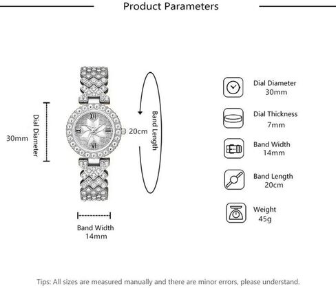 ADSBIAOYE Luxury Women Wrist Watches Diamond Bracelet Watch Fashion Casual Quartz Watch Ladies Watch in Kuwait