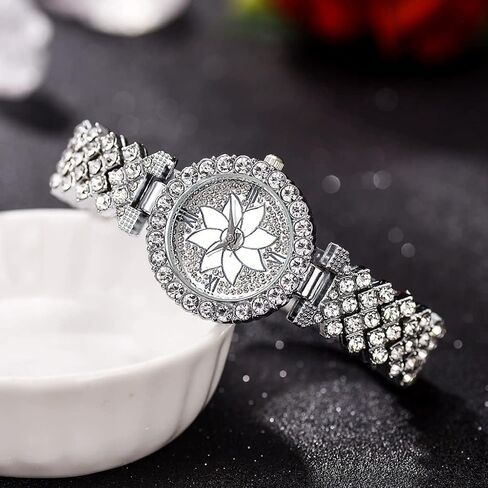 ADSBIAOYE Luxury Women Wrist Watches Diamond Bracelet Watch Fashion Casual Quartz Watch Ladies Watch in Kuwait