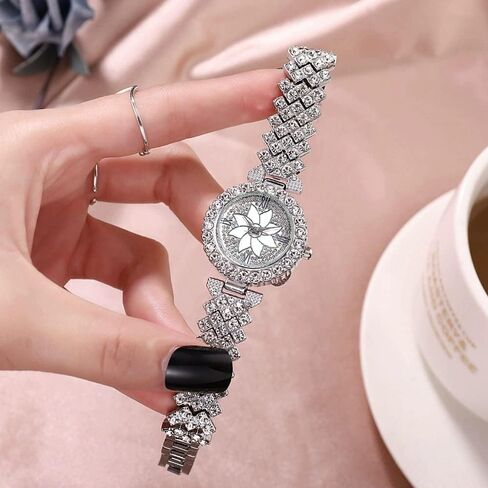 ADSBIAOYE Luxury Women Wrist Watches Diamond Bracelet Watch Fashion Casual Quartz Watch Ladies Watch in Kuwait