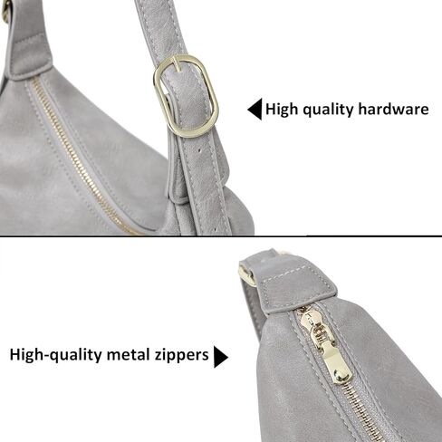 Small Crossbody Bags for Women, Crescent Shoulder Bag Dumpling Bag Half Moon Everyday Purse for Travel - Vegan Leather in Kuwait