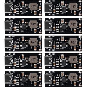 AITIAO 10 قطعة نوع C USB 5 فولت 3A بطارية ليثيوم شحن مجلس سريع شاحن مجلس باك وحدة IP2312 CC/CV وضع 5 فولت إلى 4.2 فولت in Saudi Arabia