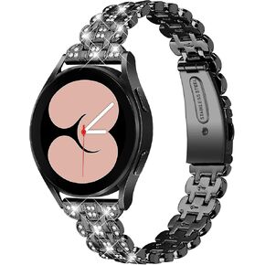 أحزمة ساعة FitTurn المعدنية المتوافقة مع Garmin Venu 2 Plus/Venu Sq Music/Venu Sq Watch بديلة سريعة الإصدار لأساور الساعات سوار المجوهرات لموسيقى Forerunner 55/158/245/645 in Kuwait