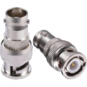 2PCS BNC Adapters BNC Male to BNC Male for CB Antenna BNC Aerial CB Aerial CB Antenna 4G Antenna Ham Radio HD Video HDTV in Kuwait
