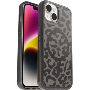 سلسلة OtterBox Symmetry + حافظة مضادة للميكروبات مع Magsafe لهاتف iPhone 14 وiPhone 13 (فقط) - عبوة غير مخصصة للبيع بالتجزئة - (Stardust (شفاف/لامع))