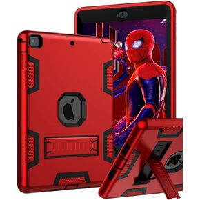 ibeacos Case for Ipad 5,3 in 1 PC and Soft Silicone Built-in Stand, Shock-Resistant and Rugged Protective Tablet Cover in Kuwait
