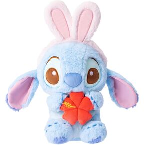 MINISO 11'' Lilo & Stitch Collection Costume Changing Bunny Plush Toy (Angel) Stuffed Animals for Valentine's Day, Mini Stuffed Animal Enthusiasts