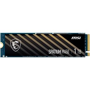 MSI SPATIUM M450 1 TB Solid State Drive - M.2 2280 Internal - PCI Express NVMe [PCI Express NVMe 4.0 x4] in Kuwait