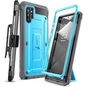 حافظة سلسلة SUPCASE Unicorn Beetle Pro مصممة لهاتف Samsung Galaxy Note 10 Plus/Note 10 Plus 5G، حافظة متينة لكامل الجسم ومسند بدون واقي شاشة مدمج (أسود) in Kuwait