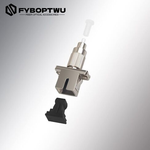 fyboptwu - 2pcs FC Male to SC Female Adapter Connectors UPC Singlemode Fiber Optical Coupler Adapter FC Male to SC Female Single Mode in Saudi Arabia