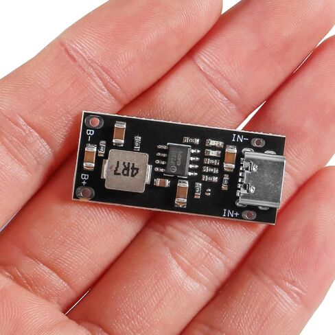 AITIAO 10pcs Type C USB 5V 3A Lithium Battery Charging Board Fast Charger Board Buck Module IP2312 CC/CV Mode 5V to 4.2V in Saudi Arabia