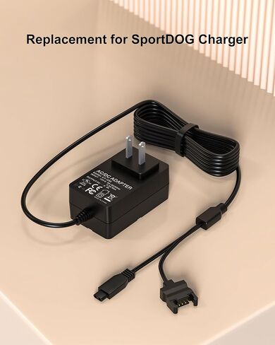 استبدال VHBW لمحول الشحن SportDOG المتوافق فقط مع جهاز التحكم عن بعد SD-575E وSD-875E in Kuwait