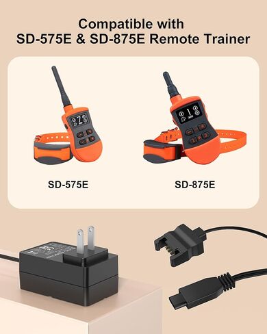 استبدال VHBW لمحول الشحن SportDOG المتوافق فقط مع جهاز التحكم عن بعد SD-575E وSD-875E in Kuwait