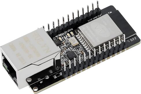 ESP32 Development Board,ESP32 Ethernet WT32-ETH01 Development Board, ESP32 Chip Module WiFi and BLE Dual-Mode Serial to WiFi Module 2.4GHz, Bluetooth Output Ethernet Converter in Kuwait