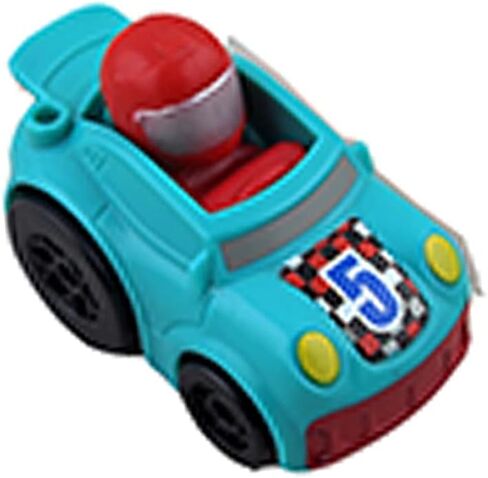 Replacement Car for Little People Launch 'n Loop Raceway - GMJ12 ~ Replacement Blue / Teal Vehicle with Driver in Saudi Arabia