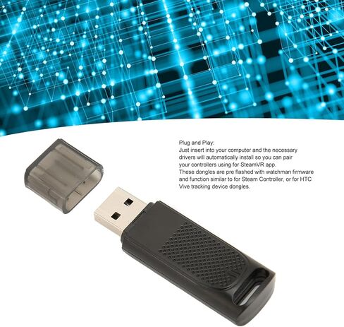 PUSOKEI Steam VR USB Dongle Receiver, SteamVR Wireless Receiver Dongle for Valve Index Controllers, Vive Tracking Device, Vive Controllers,VR Ink Pilot, N7R Tracking Device in Saudi Arabia
