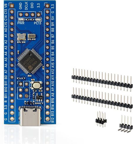 LuatOS USB C STM32 Mini Development Board Features an AIR32F103CBT6 MCU, Clocked at 216 MHz, 96KB RAM, Compatibility with Equivalent STM32F103C8T6 ARM Chips in Saudi Arabia