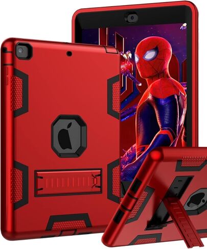 ibeacos Case for Ipad 5,3 in 1 PC and Soft Silicone Built-in Stand, Shock-Resistant and Rugged Protective Tablet Cover in Kuwait