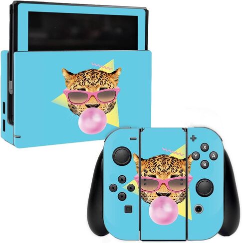 MightySkins Skin Compatible with Nintendo Switch - Domestic Deer | Protective, Durable, and Unique Vinyl Decal wrap Cover | Easy to Apply, Remove, and Change Styles | Made in The USA in Kuwait