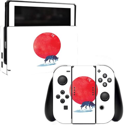 MightySkins Skin Compatible with Nintendo Switch - Domestic Deer | Protective, Durable, and Unique Vinyl Decal wrap Cover | Easy to Apply, Remove, and Change Styles | Made in The USA in Kuwait