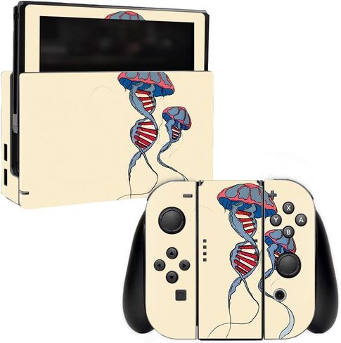 MightySkins Skin Compatible with Nintendo Switch - Domestic Deer | Protective, Durable, and Unique Vinyl Decal wrap Cover | Easy to Apply, Remove, and Change Styles | Made in The USA in Kuwait