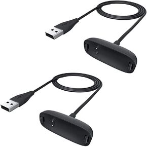 TUCANA Charger Compatible for Fitbit Inspire 2, Charging Dock Station Cradle Holder Charging Clip Premium Plastic Bracket Cable for Inspire 2 Health & Fitness Tracker (1-Pack)