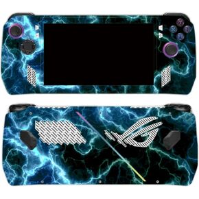 Skin Stickers Set for ROG Ally Gaming Console, Vinyl Cover Skin Decal Sticker, PU Anti-Slip Grip Sticker, Anti Scratch Film,Protective Full Wrap Sticker Accessories for ROG Ally(Purple Sky)